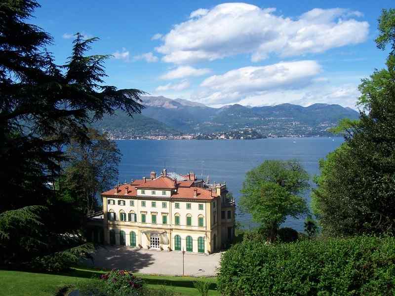 Parco e Villa Pallavicino a Stresa sul Lago Maggiore